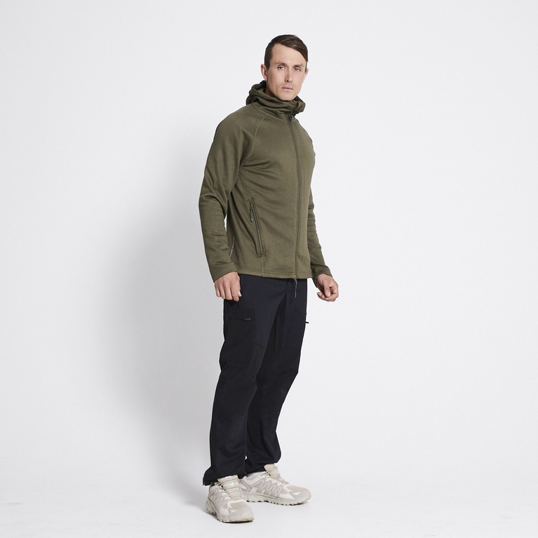 Functional hoodie "Vasared" Army Green
